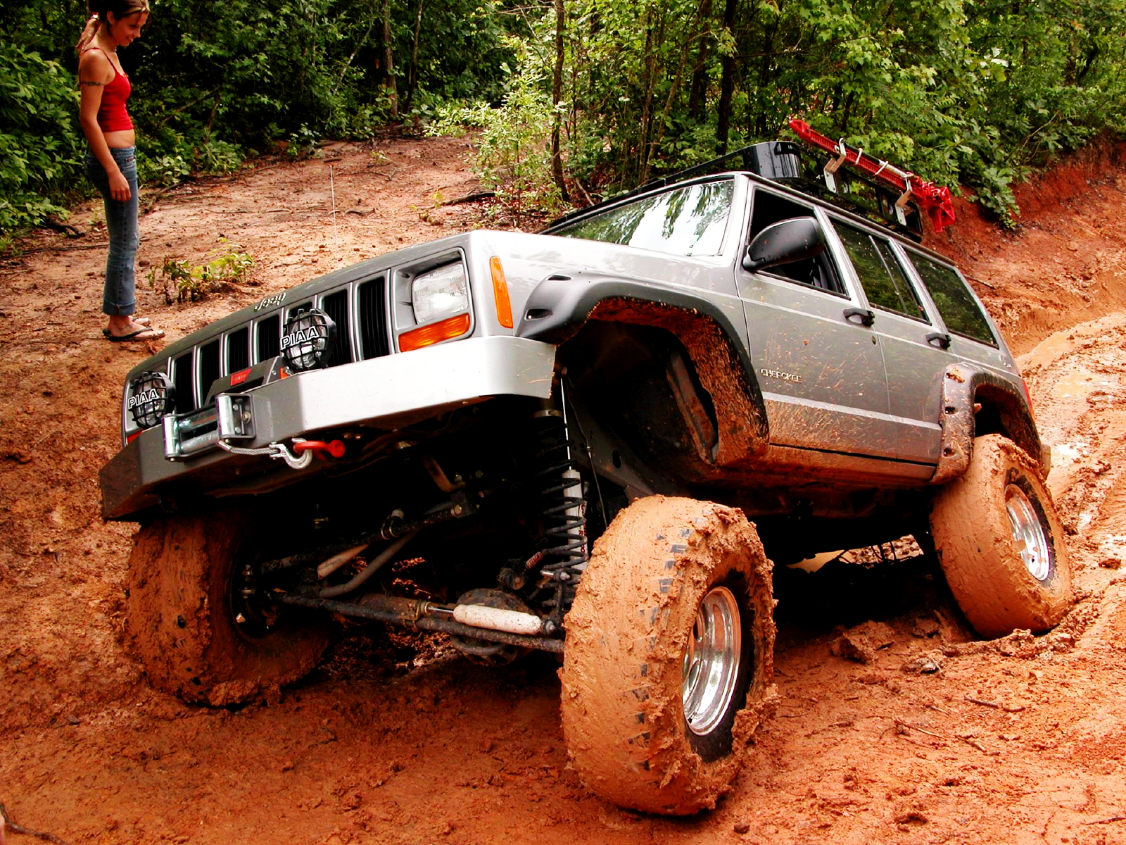 Jeep 4x4 off roading