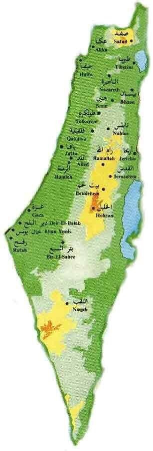 خريطة فلسطين التاريخية لم تهتز صورتها بأذهان أطفال فلسطين ولا شيوخها