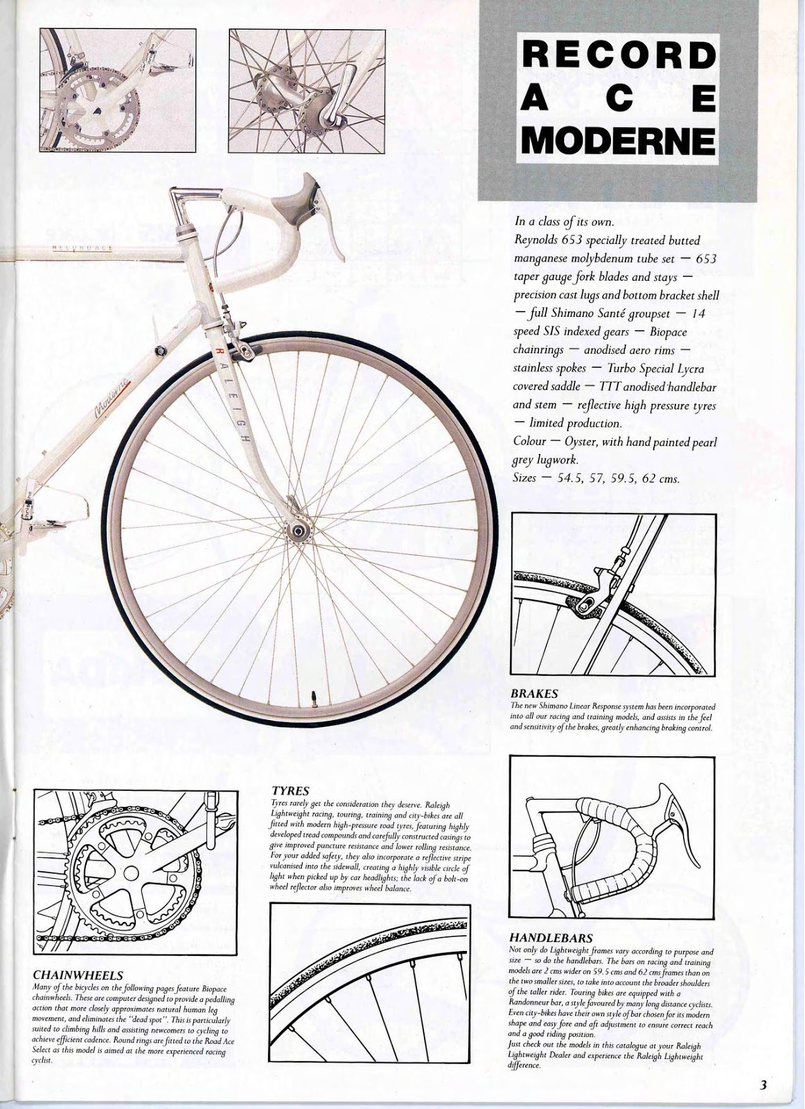 CATALOGUES RALEIGH RALEIGH 1989