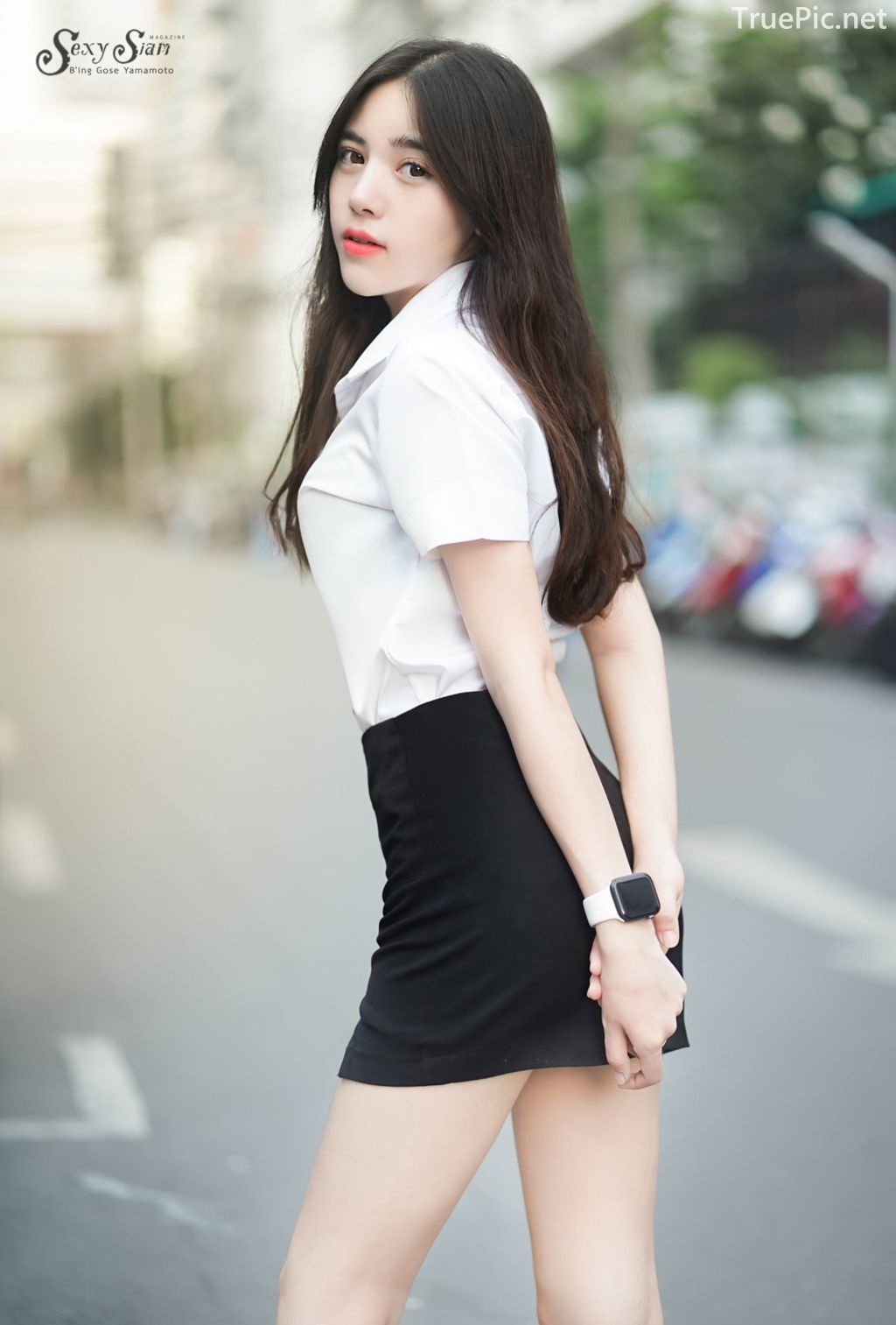Thailand beautiful girl - Chonticha Chalimewong - Thai Girl Student uniform - TruePic.net - Picture 12