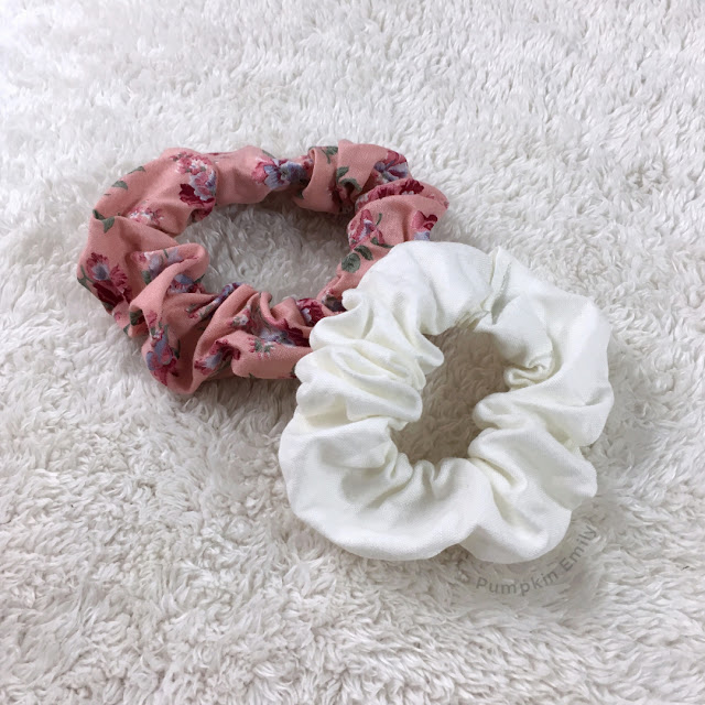 DIY scrunchie with elastic