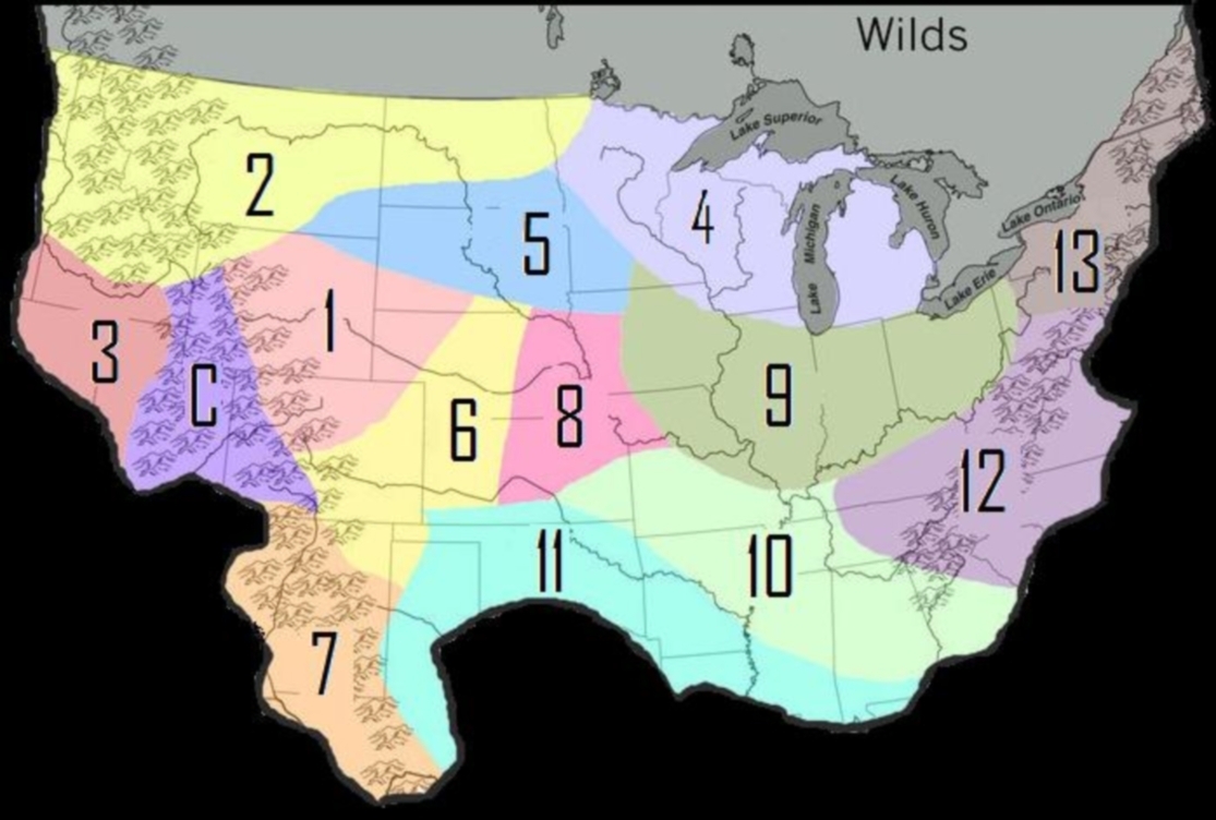 The Hunger Games: The Districts of the Panem