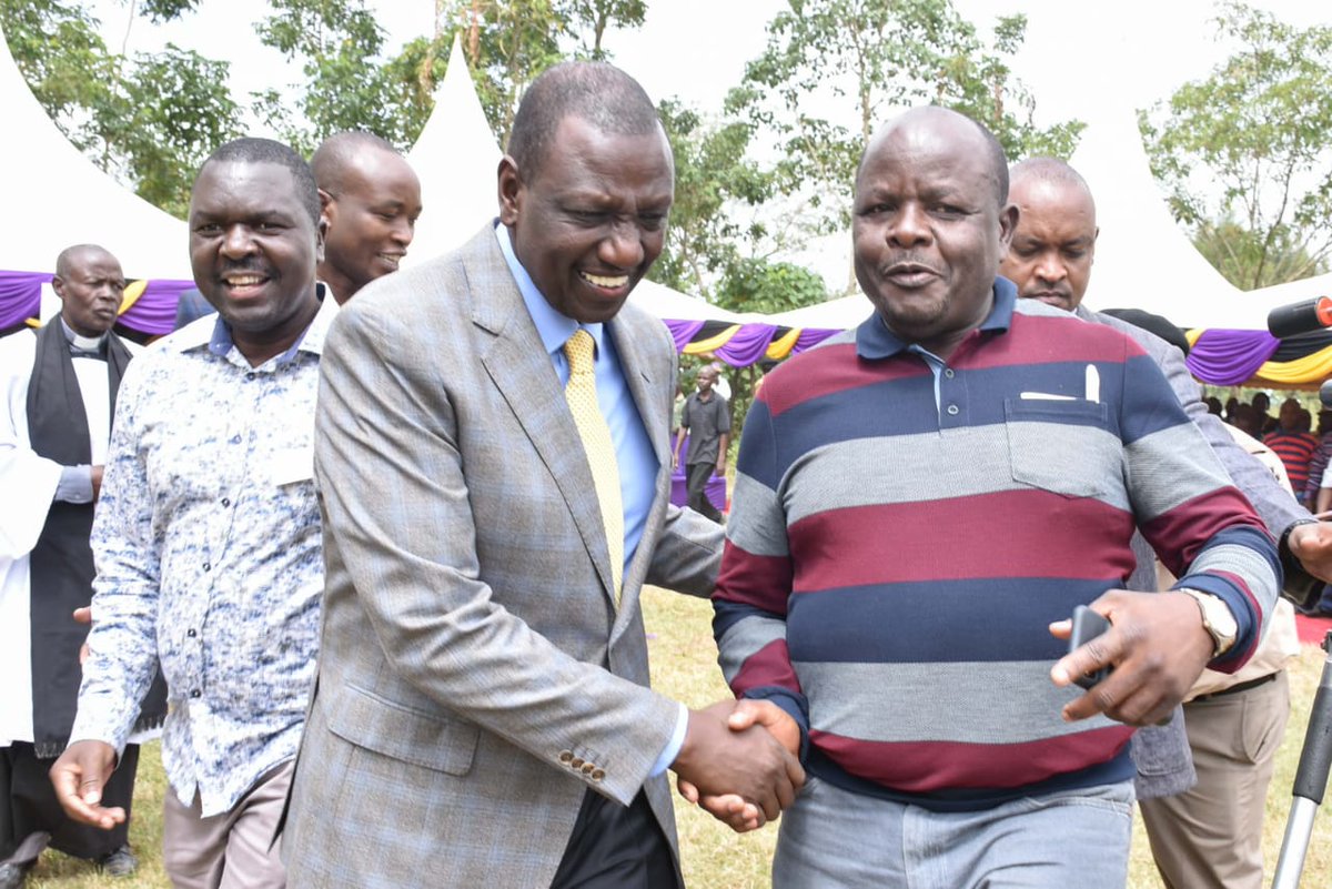 DP Ruto Does The Unthinkable, Wipes The Tears Of Cane Farmers