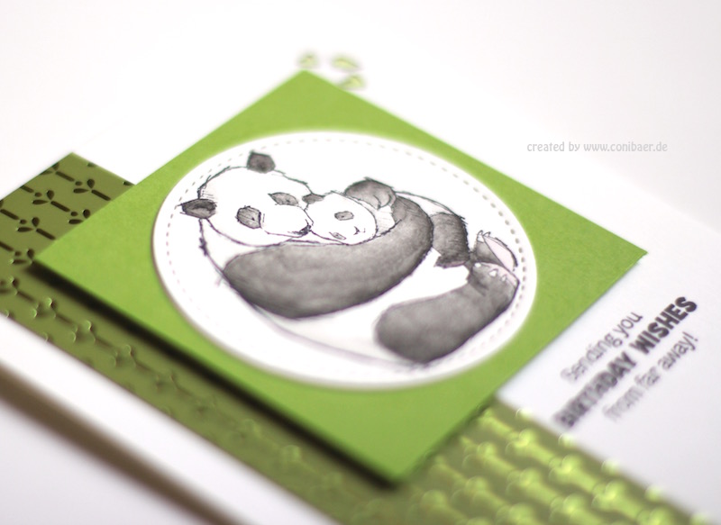 Panda Geburtstagsgrüße { Conibaers creative desk } Constanzes
