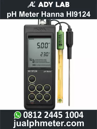 pH meter Hanna HI9124 jual ph meter digital, jual ph meter air, jual ph meter tanah, jual ph meter murah, jual ph meter hanna, jual ph meter dan tds, harga ph meter, harga ph meter portable, harga ph meter air kolam, harga ph meter hanna instrument, harga ph meter air, harga ph meter hidroponik