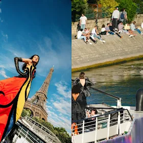 Balmain Couture Fall 2020 or Balmain sur Seine by RUNWAY MAGAZINE