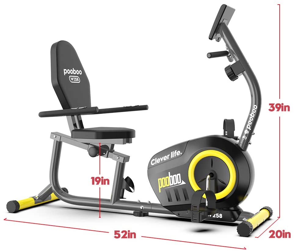 Exercise Bike Zone Pooboo W258 2 Magnetic Recumbent Exercise Bike Review exercise-bike-zone-pooboo-w258-2-magnetic-recumbent-exercise-bike-review