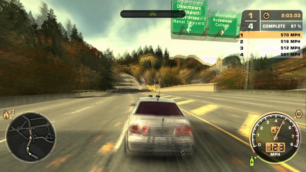 nfs most wanted ps2