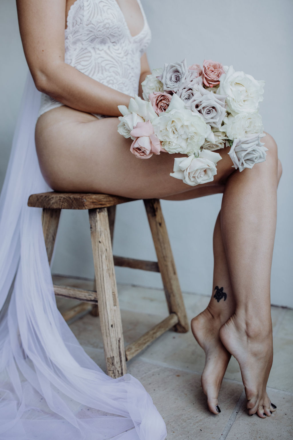 images by emma jade photography bridal boudoir shoot florals lingerie hairstyles