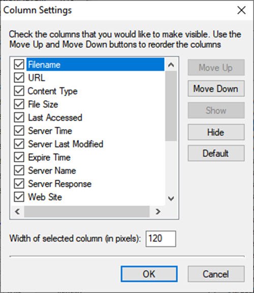 Visionneuse de cache gratuite