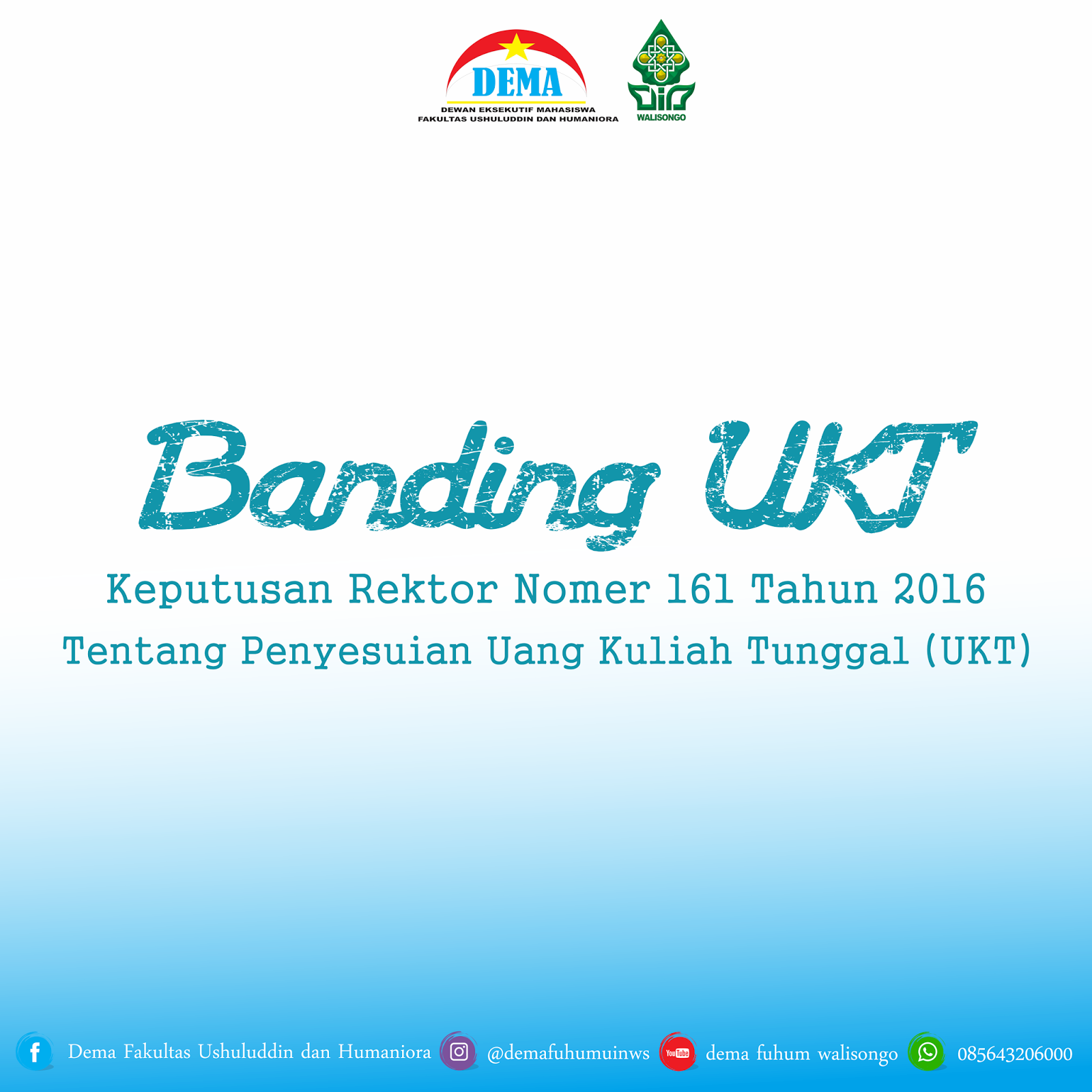 Panduan Banding / Penyesuain UKT UIN WALISONGO