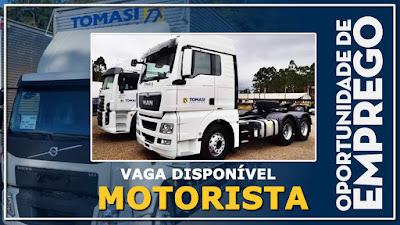 vaga para motorista