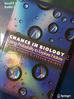 Chance in Biology, by Mark Denny and Steven Gaines, superimposed on Intermediate Physics for Medicine and Biology.