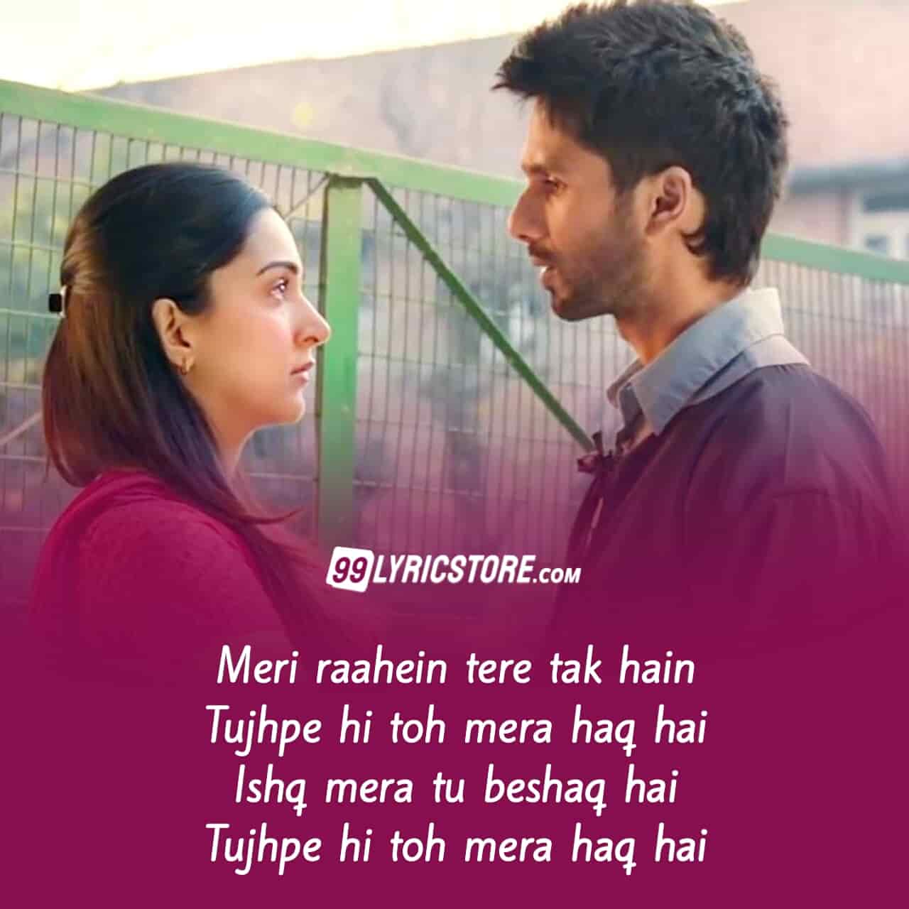 Tera Ban Jaunga Lyrics Kabir Singh Akhil Sachdeva Tulsi Kumar Browse thorough our sad shayari on zindagi, love, pain and girlfriend. tera ban jaunga lyrics kabir singh