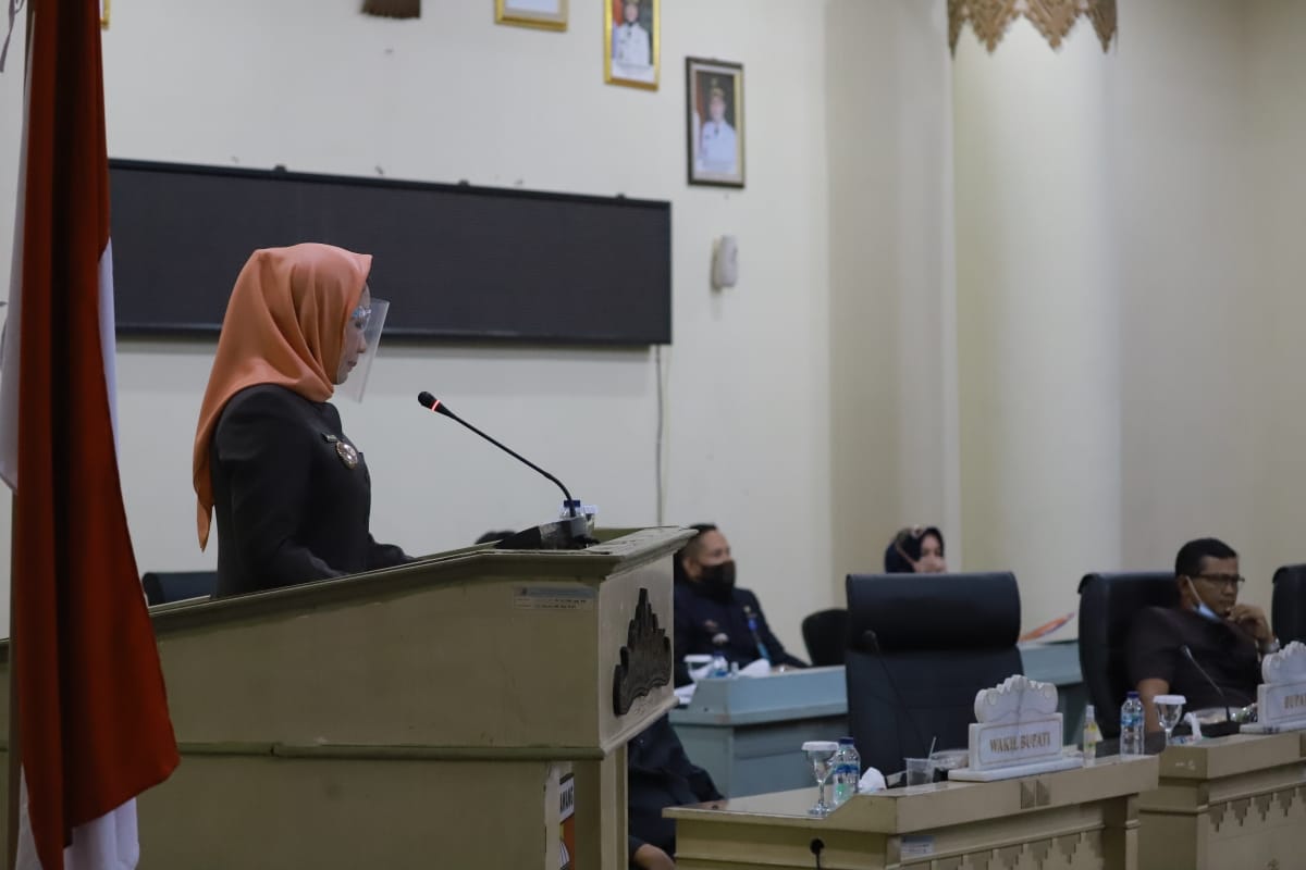 Bupati Tulang Bawang Sampaikan LPP APBD 2019 Kepada DPRD