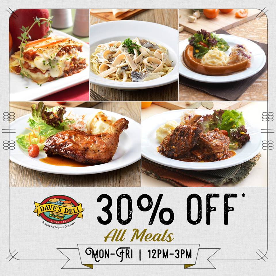 THE ONLY J E N N Y DAVE'S DELI ONE UTAMA REVIEW