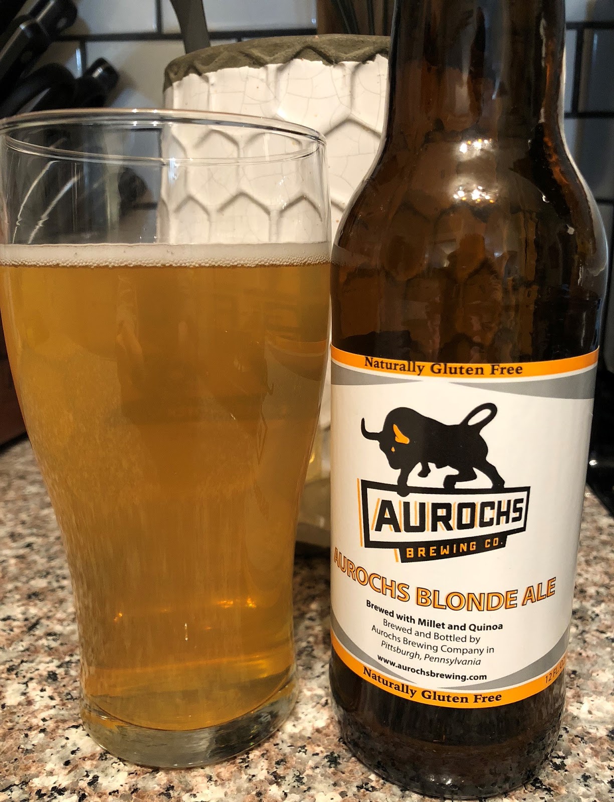 Gluten Free Philly First Draft Aurochs Brewing Co.