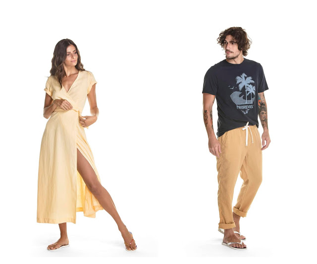 roupa feminina havaiana