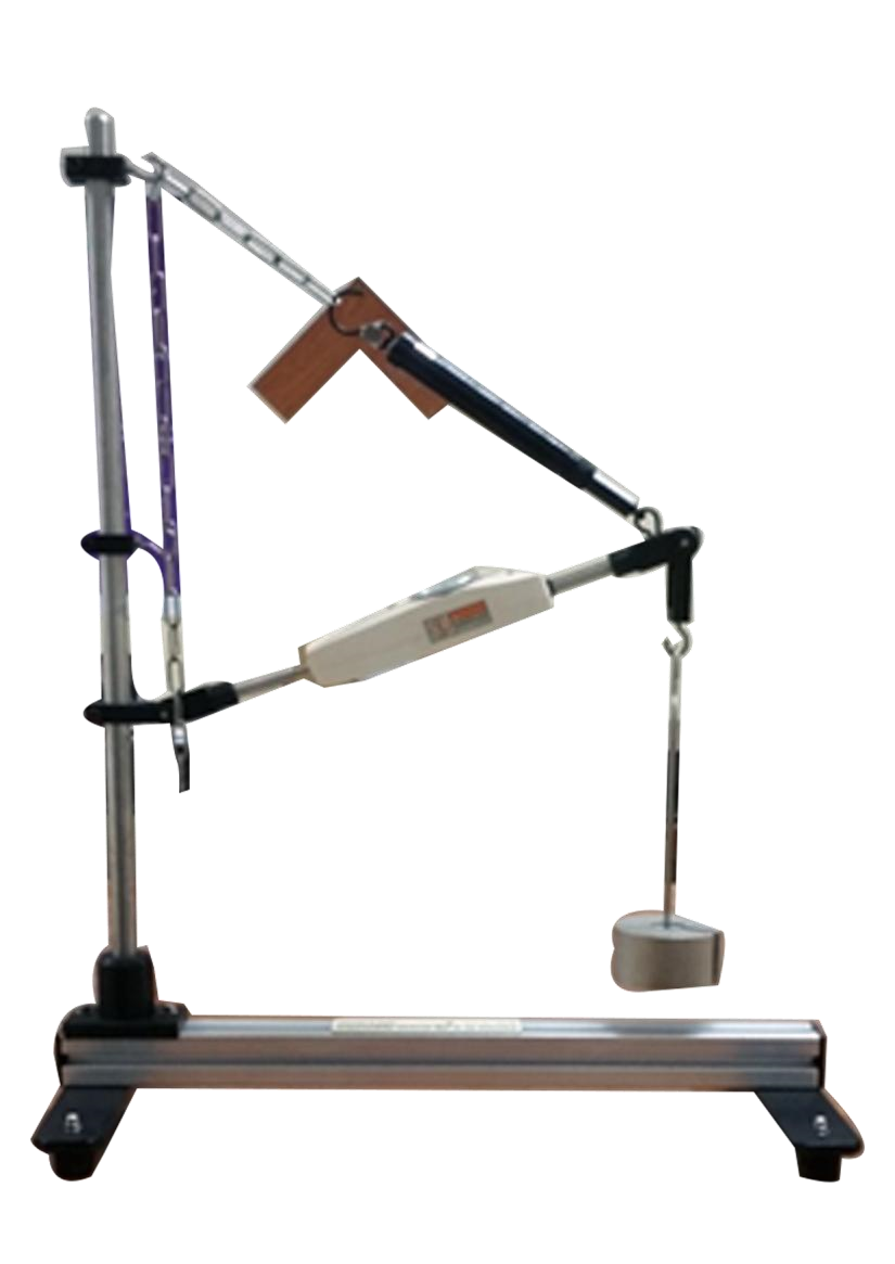 Forces in a Tie and Jib Crane Apparatus Engineering Mechanics Manual