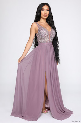 Vestidos Largos con Escote Vestidos Largos con Escote