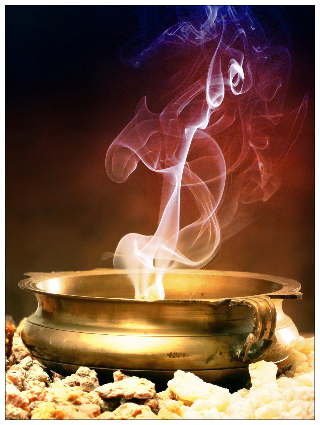 Shadows magick place Incense in spiritual work