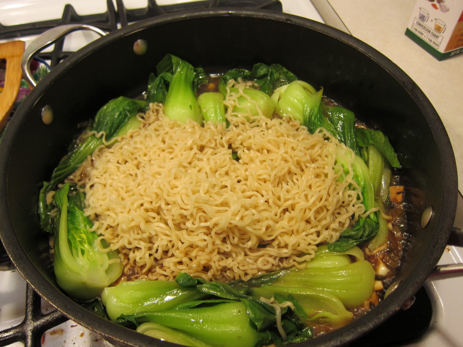 Knit Nat Baby Bok Choy Stir Fry with Tofu Steaks