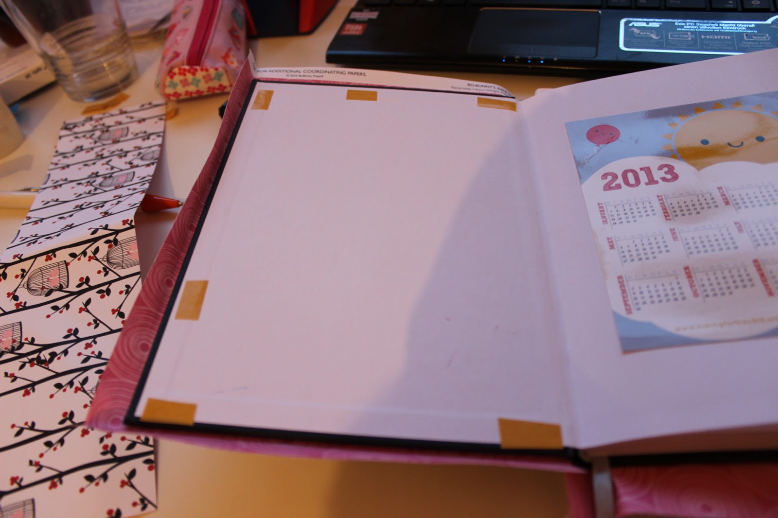 sparkling life: DIY: Kalender verschönern