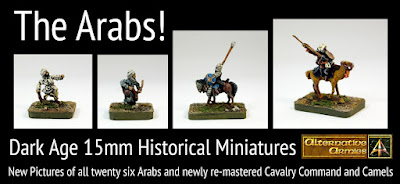 Arabs 15mm dark age new pictures remastered camels and command