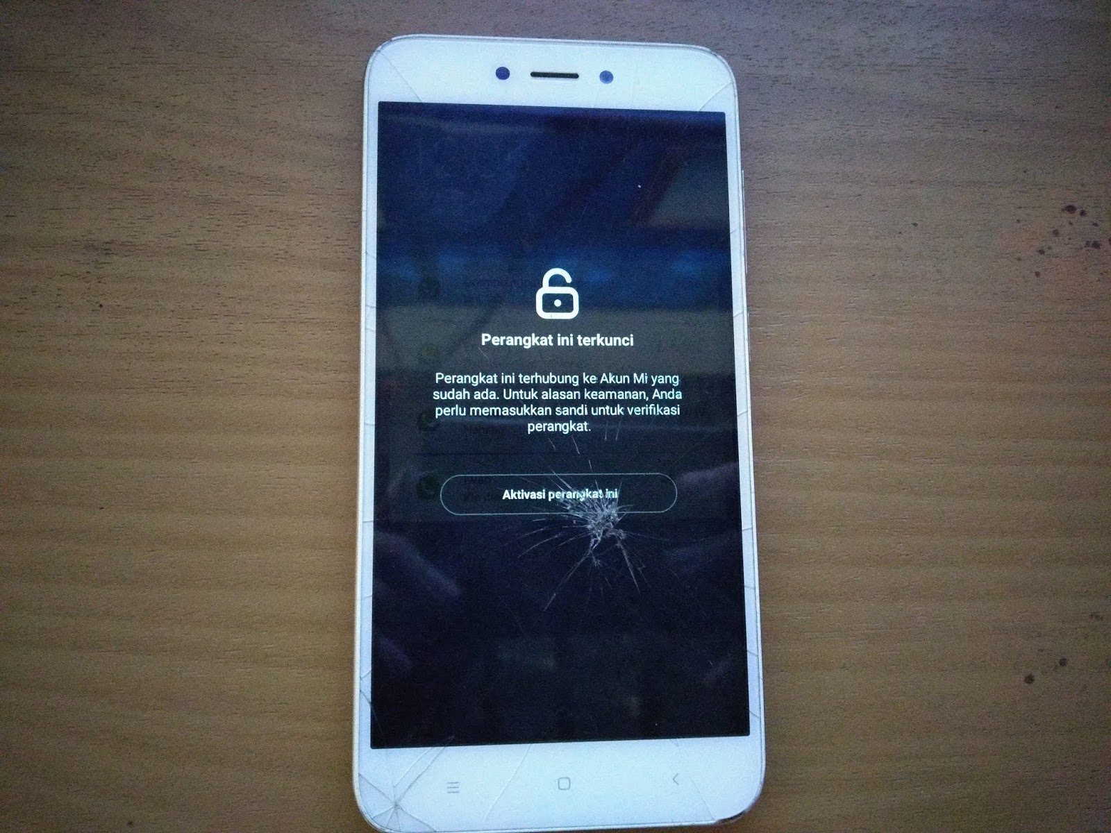 Cara Mengatasi Xiaomi Redmi 5A Riva Terkunci MI Account