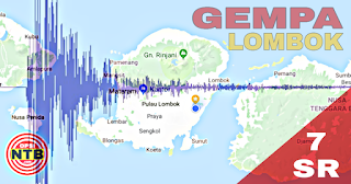 Hari ini Genap Setahun Gempa Lombok 7 SR