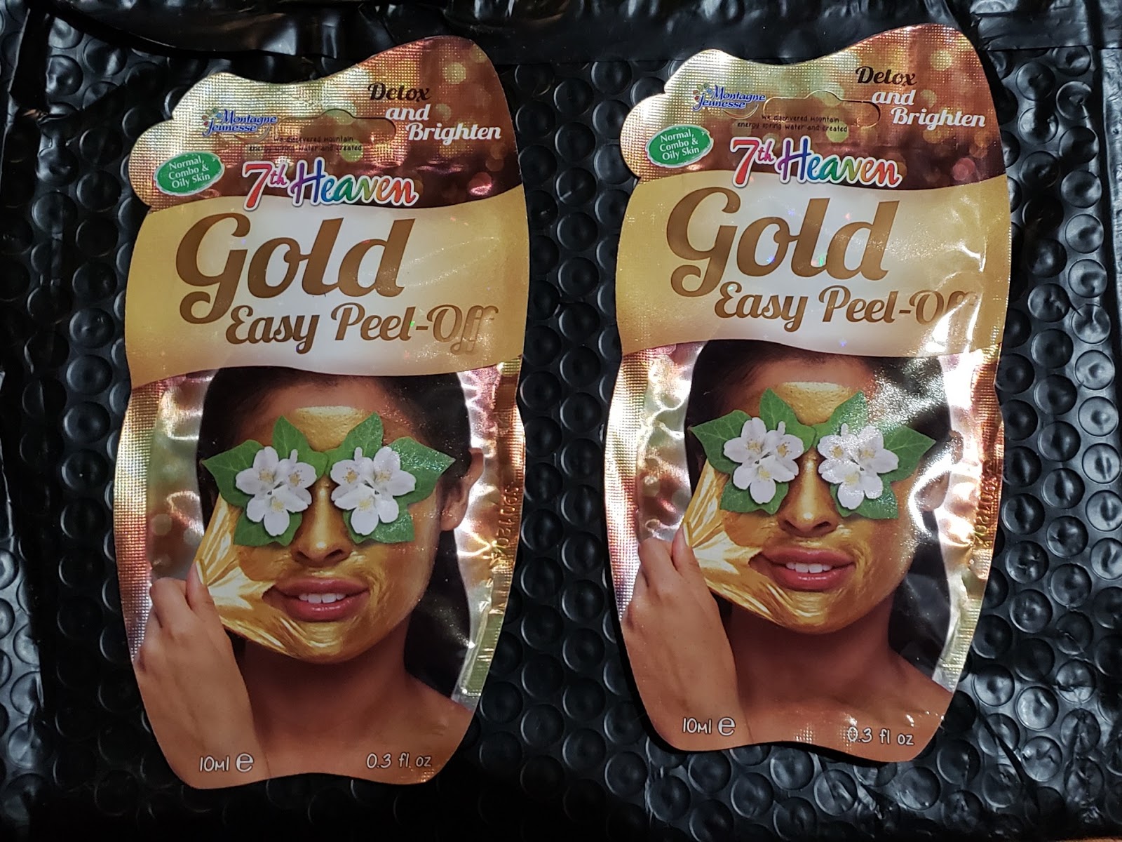 Heck Of A Bunch 7th Heaven Gold PeelOff Face Mask Review
