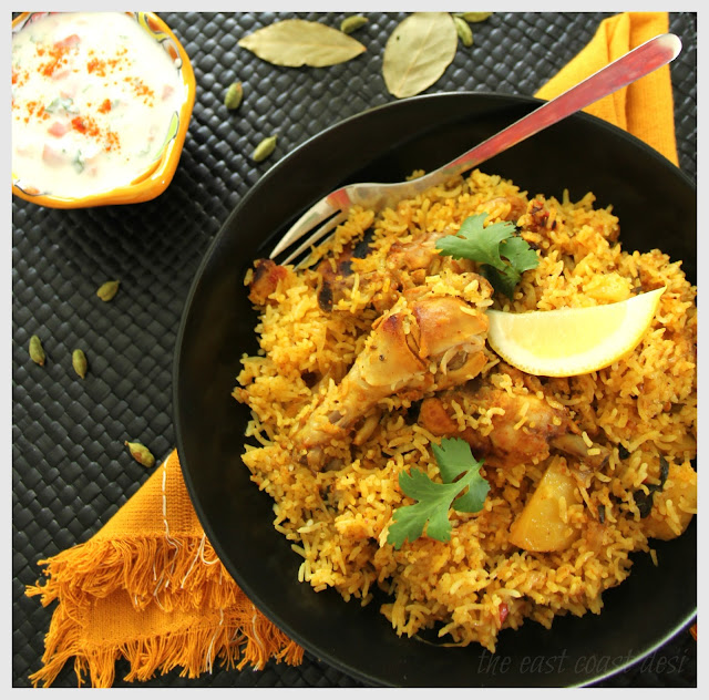 the east coast desi: Spicy Chicken Bombay Biryani - Nothing less than A ...
