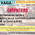 SINE BAHIA DE BONFIM SELECIONA PROFISSIONAL DE CARPINTARIA