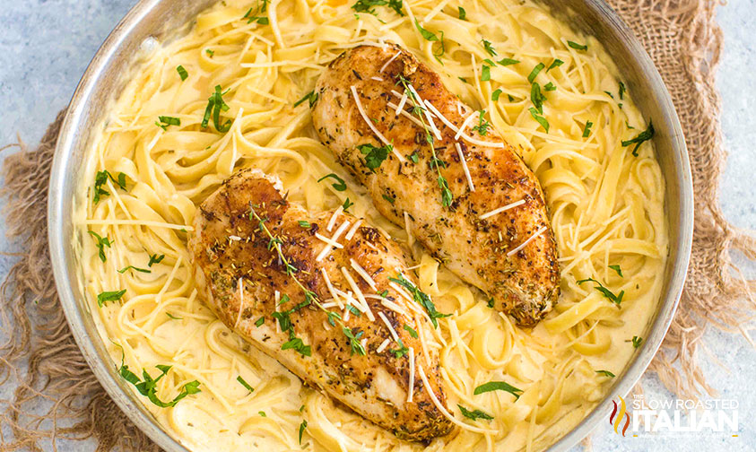 Chicken Lazone (Skillet Chicken with Pasta) + Video
