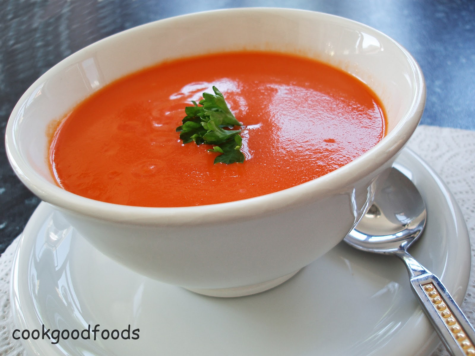 Tomato Basil Soup Recipe CGF!!