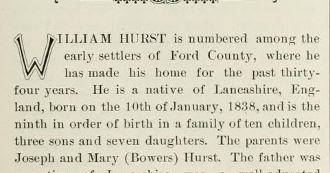 Roberts Illinois History William Hurst