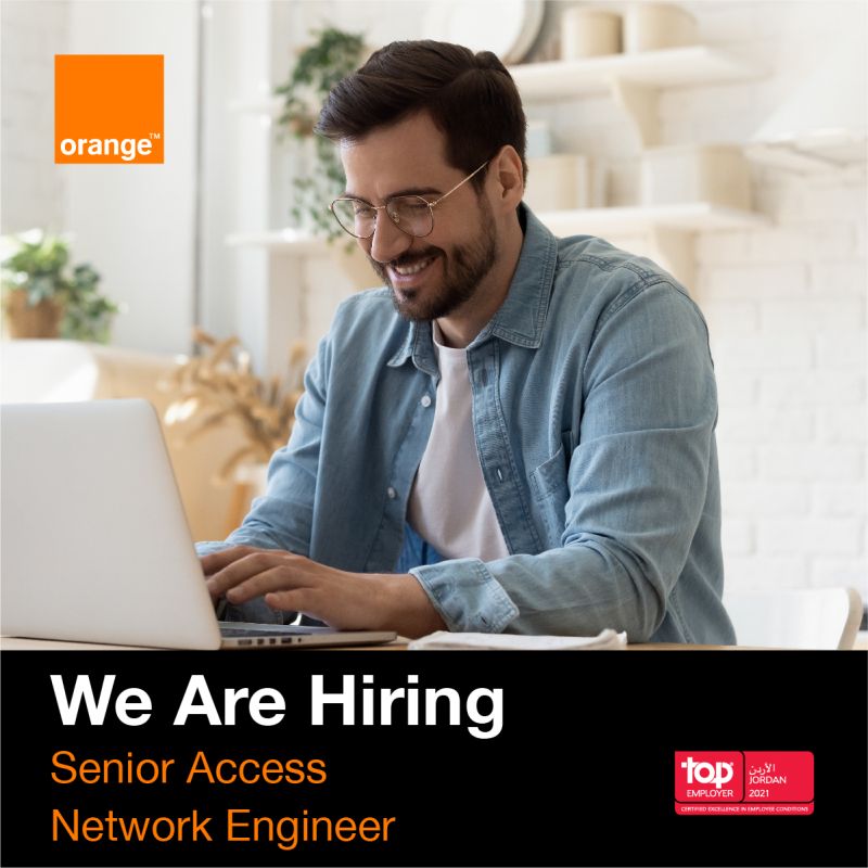 تعلن شركة اورانج للاتصالات وخدمات الانترنت عن توفر شاغر وظيفي لتخصصات