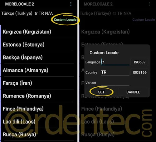 Android Telefona Türkçe Dil Ekleme