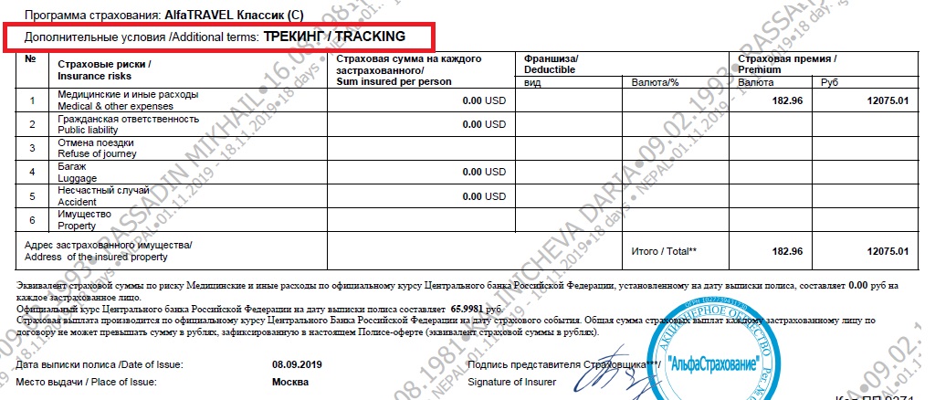 Какую страховку купить, чтобы предусматривала эвакуацию вертолетом?