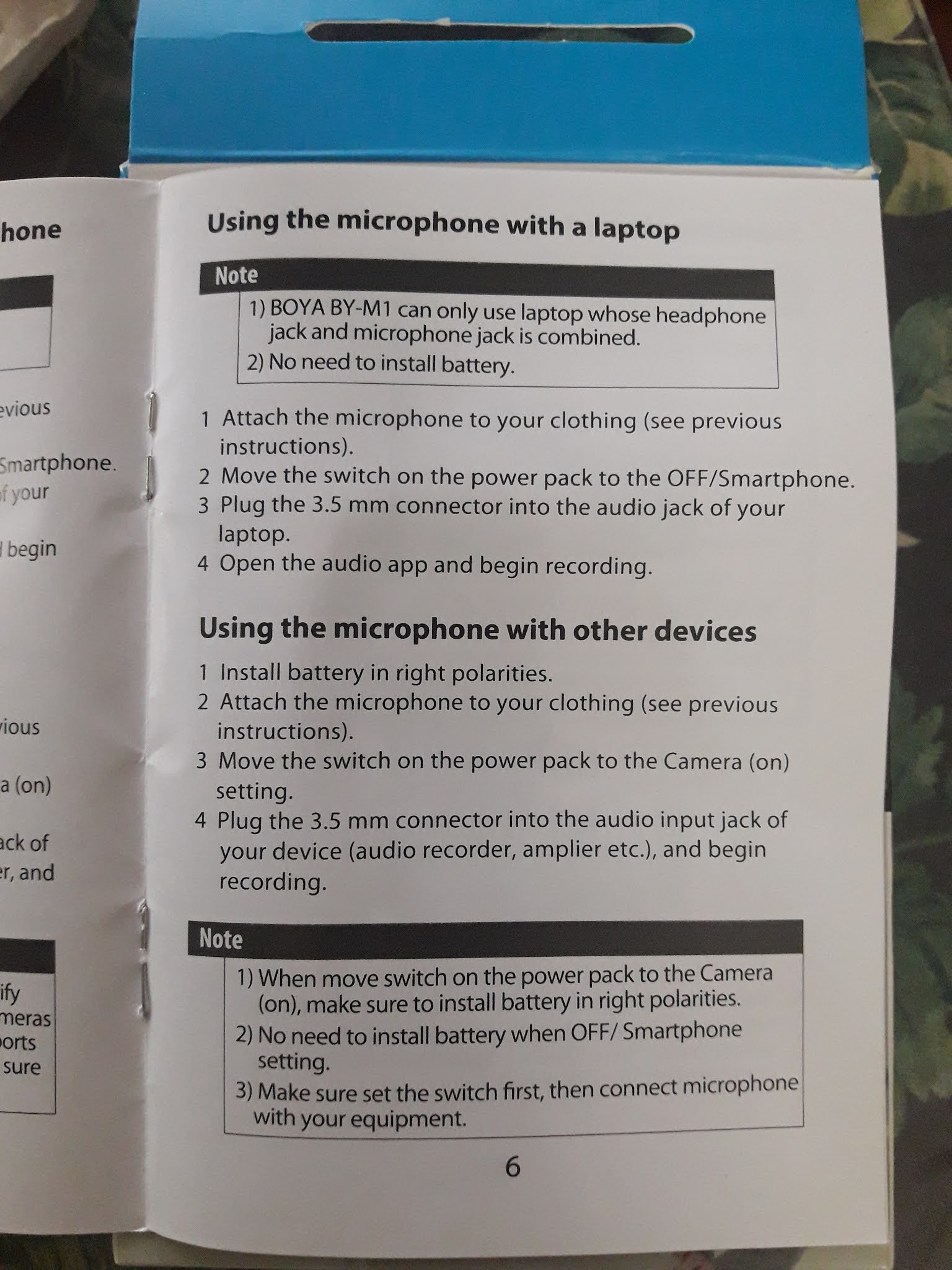 MINGAB Boya BYM1 Mic Not Working in Windows 10