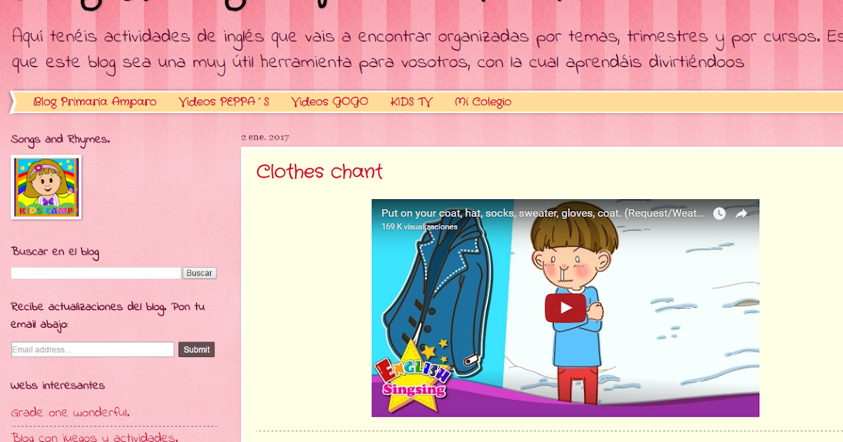 EL PATIO DE GEMMA 756. BLOG DE INGLÉS PARA INFANTIL