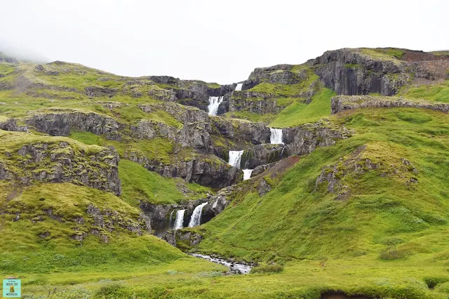 Fiordos del este en Islandia