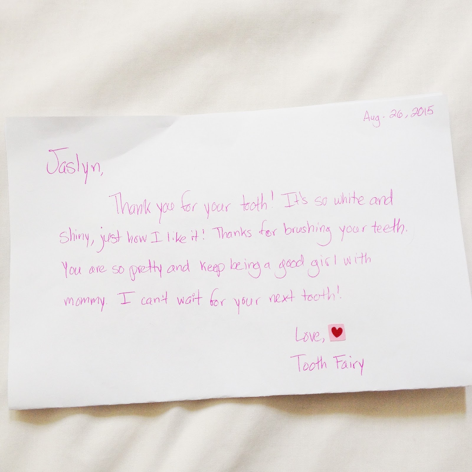 baby tooth album review lynsire cruelty free life tooth fairy letter ideas