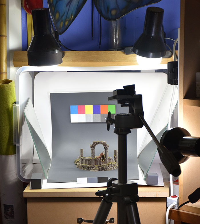 Shouting Into The Void Photo Stage Setup