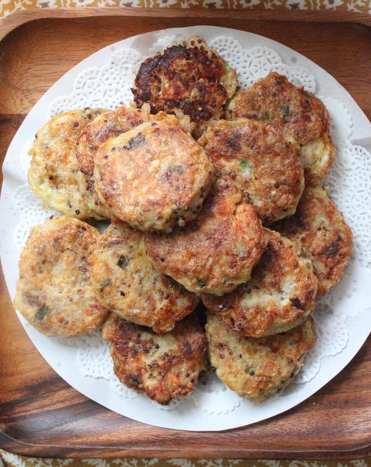 Honey Bee Sweets Salmon Quinoa Potato Patties A meal in one