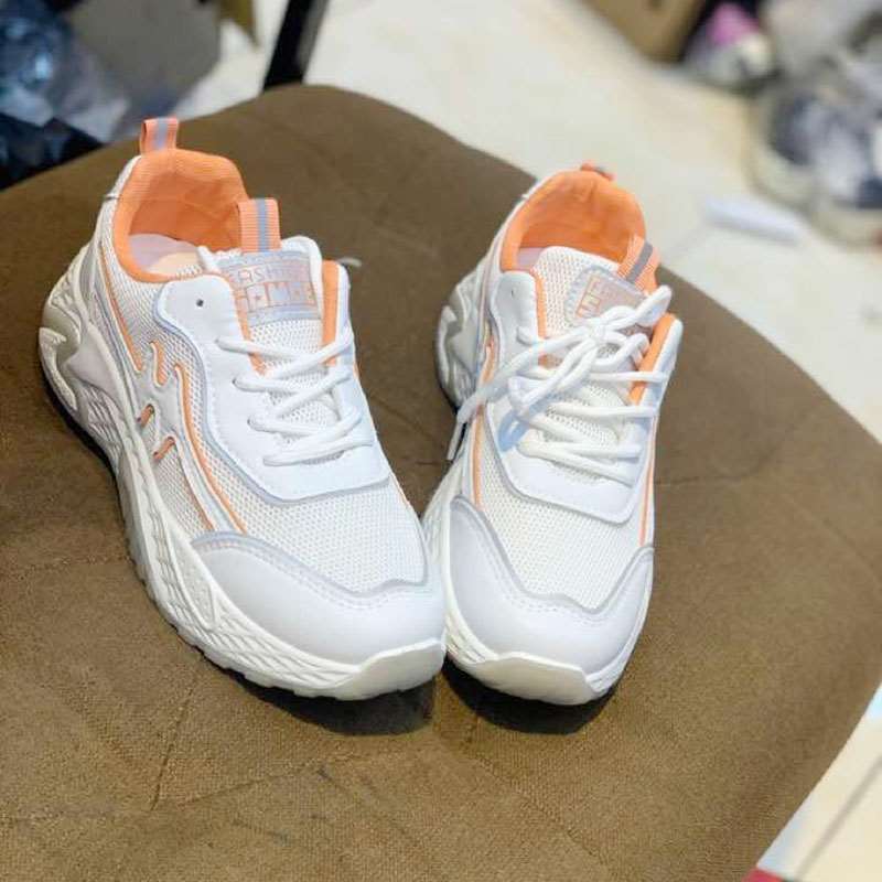 Giày thể thao Nữ 14112007, phối lưới độn đế tăng chiều cao Giày thể thao Nữ 14112007, phối lưới độn đế tăng chiều cao