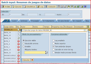 Lanzar juego datos