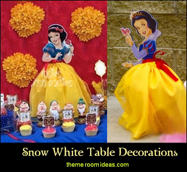 snow white table decorations snow white party table decorating snow white party