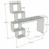 planos de muebles para oficinas