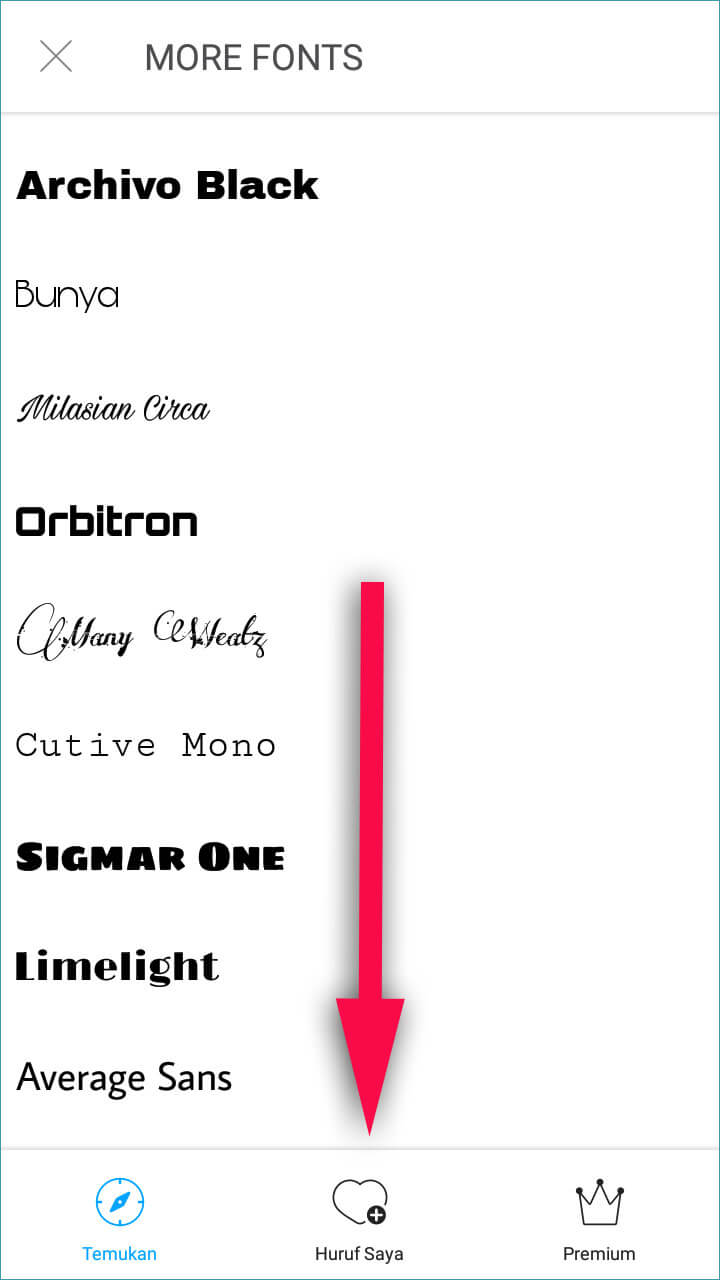 Cara Menambah Font (Huruf) Baru di PicsArt [Update 2021] - Anak Arsitektur